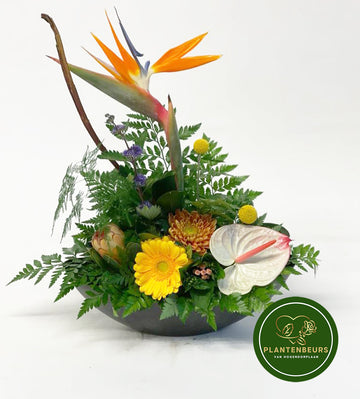 Bloemstuk fleurig